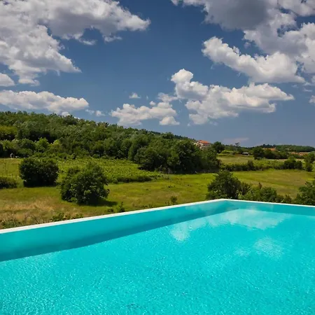 Villa Rustic Zvonar With Pool In Motovun Rakotule